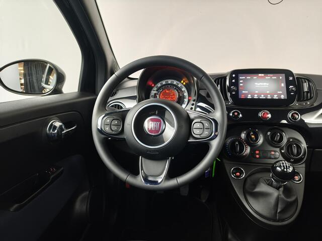 Fiat 500 1.0 Hybrid Club | Parkeersensoren Achter | Android auto/Apple Car Play | Zeer Zuinig