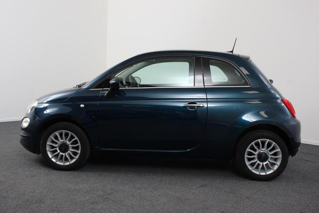 Fiat 500 1.2 Lounge Navigatie Climate Control Lederen Bekleding Panoramadak Cruise Control Bluetooth Parkeersensoren Lichtmetalen velgen