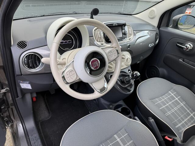 Fiat 500 1.2 Lounge Pano LMV PDC ZéérMooi!!