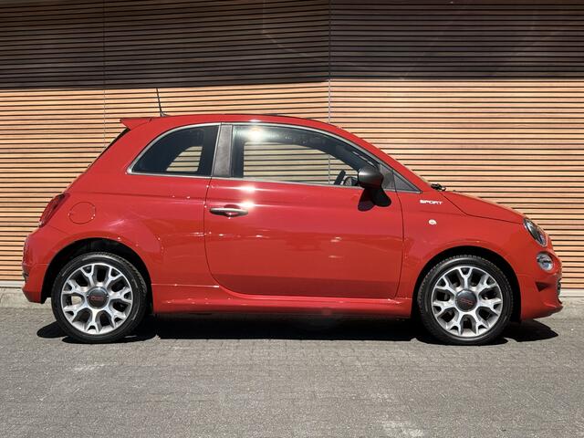 Fiat 500 1.0 Hybrid Sport Panodak / Telefoon / Cruise / Leer