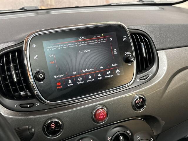 Fiat 500 1.2 Lounge (PANORAMADAK, APPLE CARPLAY, GETINT GLAS, SPORTSTOELEN, LM VELGEN, PARKEERSENSOREN, NIEUWSTAAT)
