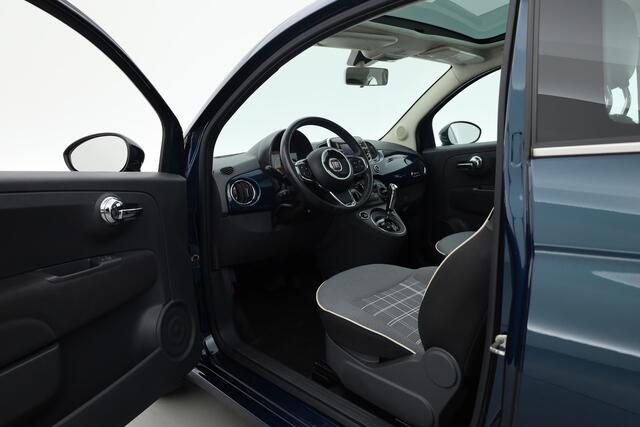 Fiat 500 1.2 - Automaat (4-cilinder) | Rijklaar! | Pano | Cruise | Airco | Bluetooth | Elek. ramen | LM | LED V
