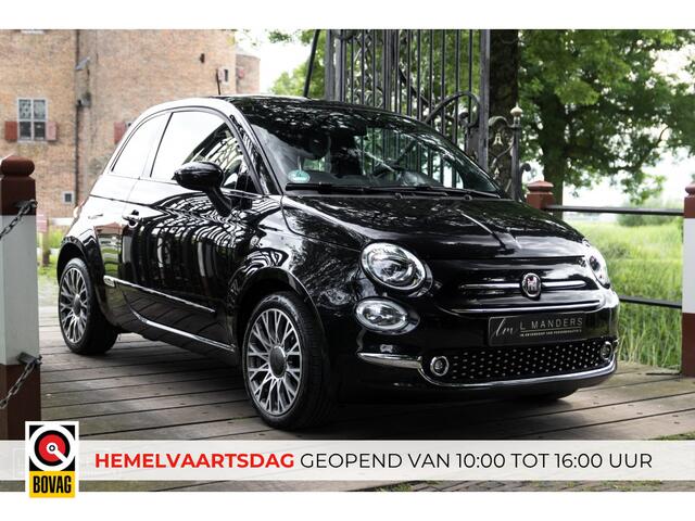 Fiat 500 1.0 Hybrid Dolcevita 2022 Zwart | Apple CarPlay | Climate Contro