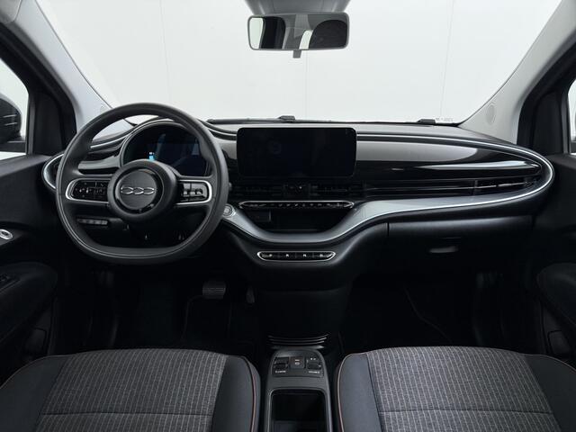Fiat 500 Icon Long Range 42kWh SOH 91% Apple Carplay Android Auto Navi Ecc Cruise Control Pdc Keyless DAB Led Lmv Bluetooth Isofix Wifi Lane Assist Regen-Lichtsensor Grote Accu 1e Eigenaar Origineel Nederlandse Auto