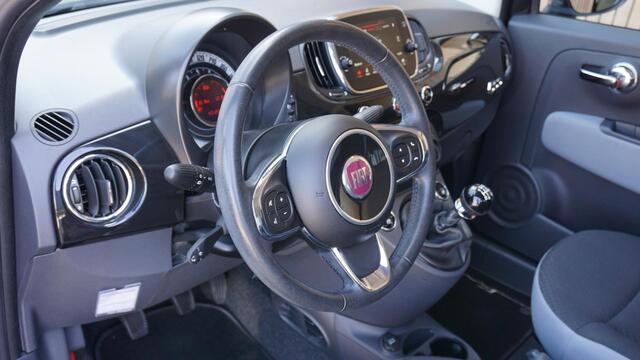 Fiat 500 0.9 TwinAir 80pk Turbo Mirror Airco Cruise Control 15inch LM *Chrome pack* 47123km! NL auto