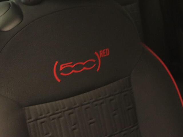 Fiat 500 RED 42 kWh - ORIGINEEL NEDERLANDSE AUTO - 3 FASE LADEN - CLIMATE CONTROL - BLUETOOTH - DAB AUDIO - LICHT METALEN VELGEN - CRUISE CONTROL - PARKEERSENSOREN ACHTER - NAVIGATIE