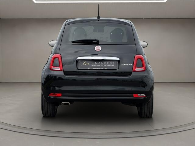 Fiat 500 1.0 Hybrid Dolcevita 2023 Zwart | Apple CarPlay | Airco