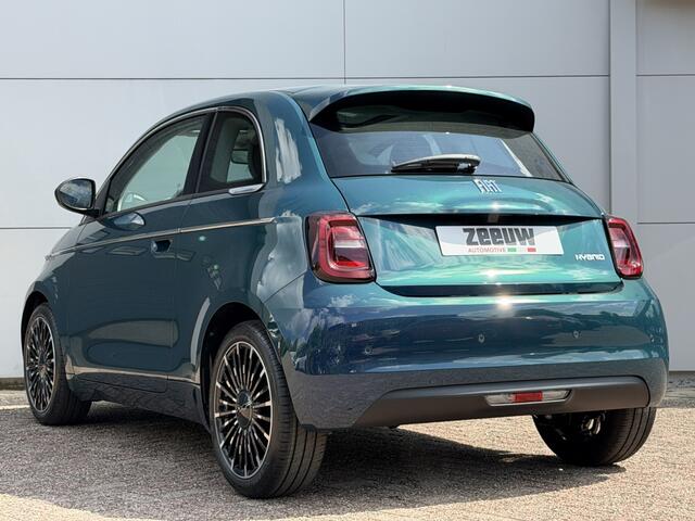 Fiat 500 1.0 Hybrid La Prima | Leder | Navi | Camera | Carplay | 17"