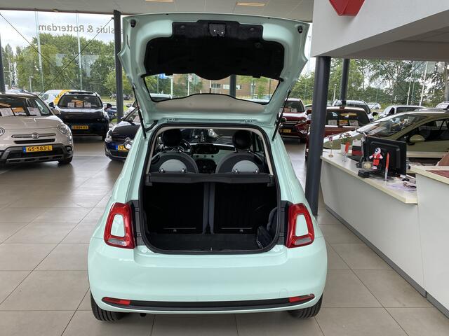 Fiat 500 0.9 TwinAir Turbo Popstar,Airco,Cruiscontrol,Bleutooth met Spraakbediening,Aux Usb Aansluiting,15 Inch Lmv