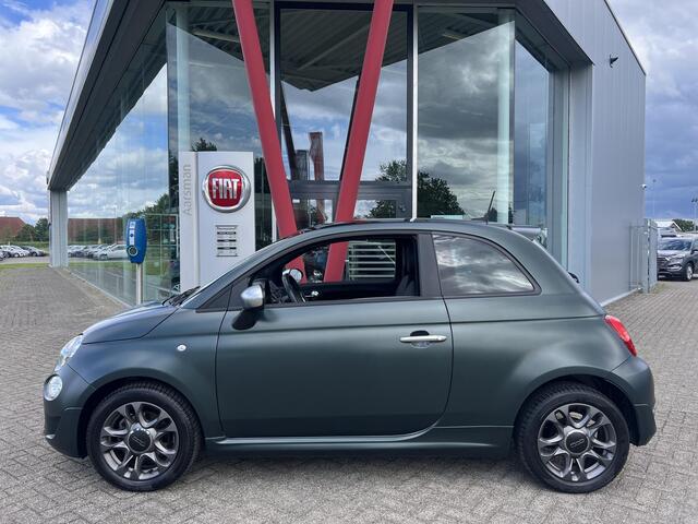 Fiat 500 0.9 TwinAir Turbo Rockstar Sport 86 PK | Matte lak | Carplay | Automatische airco | Parkeersensoren | Digitaal dashboard