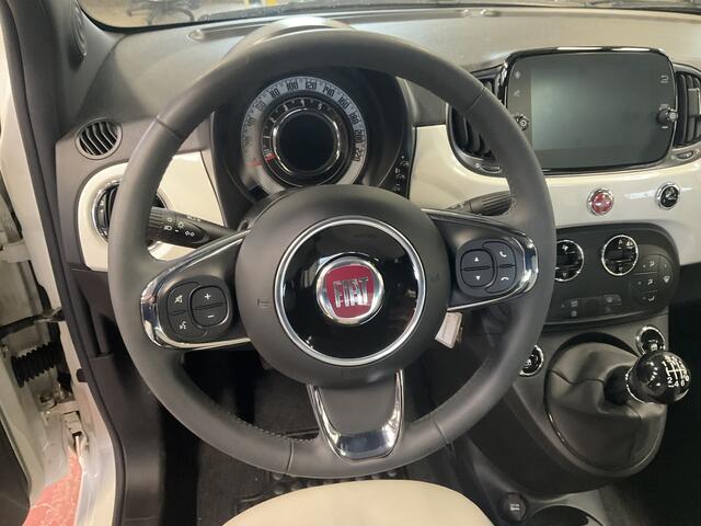 Fiat 500 1.0 70 pk Hybrid Dolcevita Panoramadak, Cruise Control, Climate Control, Navigatie, Bluetooth