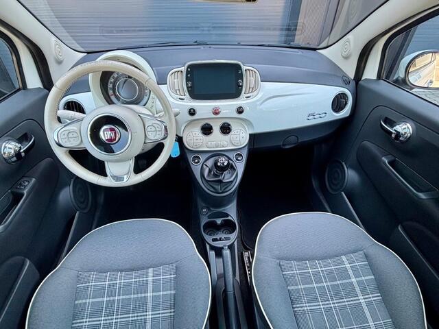 Fiat 500 1.2 Lounge Panorama Dak | Navi | DAB