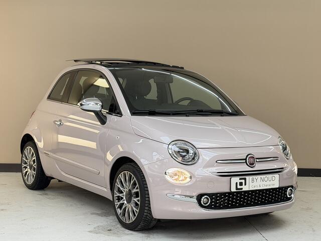 Fiat 500 0.9 TwinAir Turbo Star, 85Pk, 2019, Open panoramadak, Climate control, Parkeersensoren, parelmoer lak, 4 seizoenen banden, Bluetooth audio,