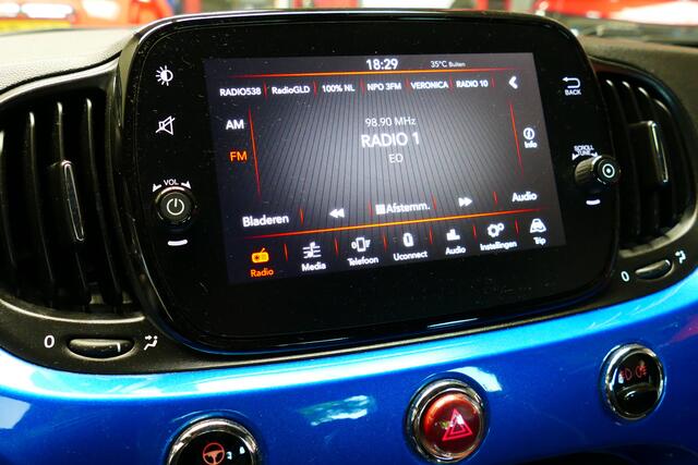 Fiat 500 1.2 4-Cil Lounge Bj 2019. Clima, Cruise,