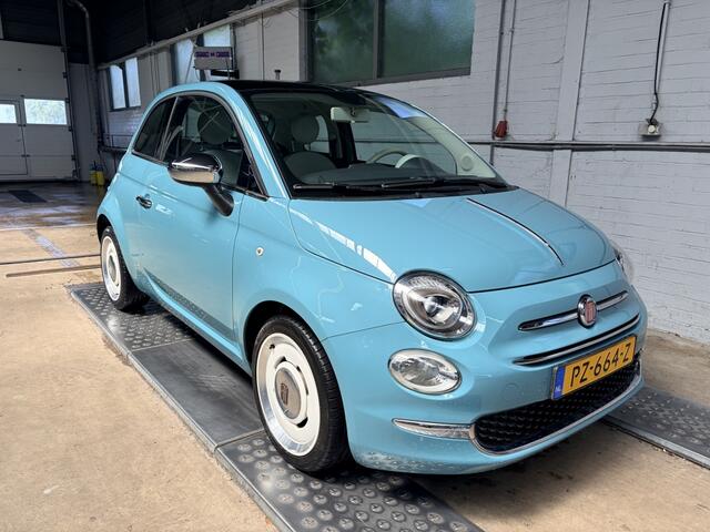 Fiat 500 0.9 TA Anniversario Vintage '57 Cruise Panodak Carplay Nav