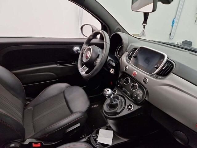 Fiat 500 1.0 Hybrid Sport Ecc | Lmv | Schuif/kanteldak | Leer| Pdc | Cv op afstand