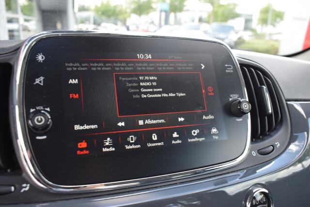 Fiat 500 1.2 Mirror | Apple Carplay / Android auto | Airco | Parkeersensoren | Cruise Control |