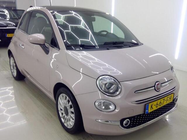 Fiat 500 1.0 Hybrid Star Panoramadak Half Leer Cruise control Parkeersensoren Dealeronderhouden
