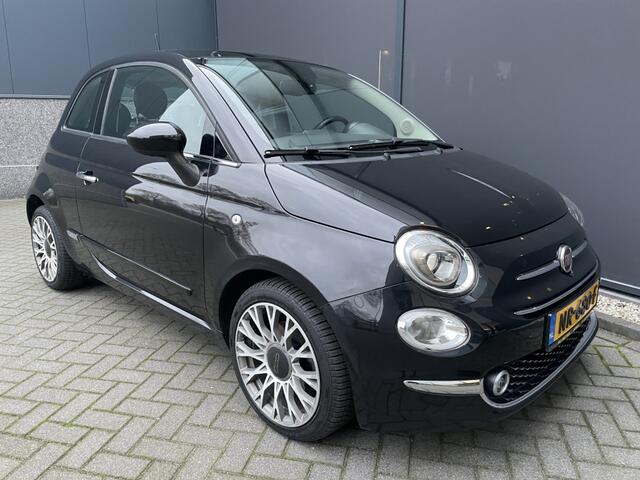 Fiat 500 0.9 TwinAir Turbo Lounge Panoramadak - Airco - parkeersensor achter - Navigatie - Cruise control - Bluetooth - Licht metalen velgen 15 inch - Radio - Stuur multifunctioneel - Start/stop systeem