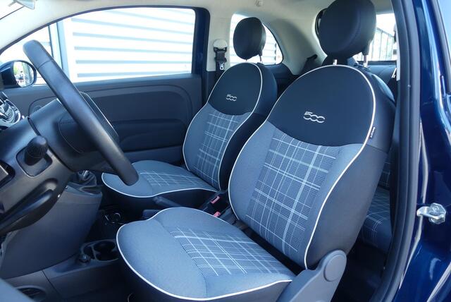 Fiat 500 0.9 TwinAir Turbo Lounge PANO, AIRCO, UCONNECT, DAB, BLUETOOTH, ELEKT. RAMEN, 110.206KM