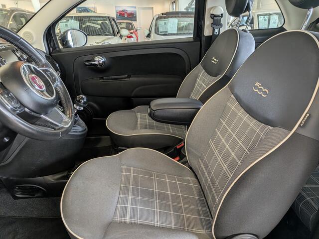 Fiat 500 0.9 TwinAir Turbo Lounge Airco, Panoramadak, Stuurbekrachtiging