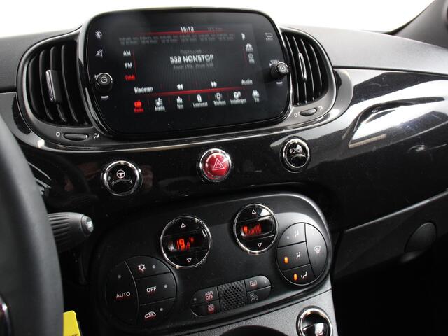 Fiat 500 1.0 Hybrid Bellavita Navigatie Climate Control Apple Carplay/Android Auto Dab Digitale Cockpit Parkeer sensoren
