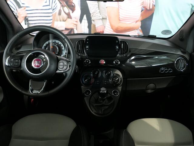 Fiat 500 1.0 Hybrid Dolcevita - Occasion Lease vanaf ¤324 p/m - Panoramadak - Apple carplay/Android auto - Allseasons - Cruise