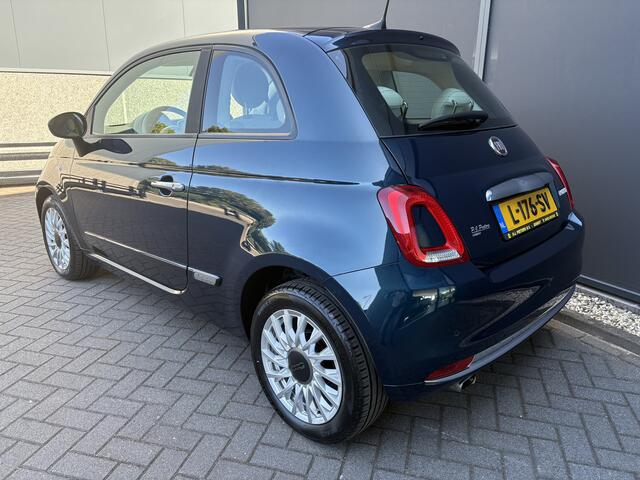 Fiat 500 1.0 Hybrid Lounge Panoramadak - Airco - Bluetooth - Cruise control - Parkeersensor achter - Licht metalen velgen 15 inch - Mistlampen voor - Stuur multifunctioneel - Radio - Start/stop systeem - Elektrische ramen