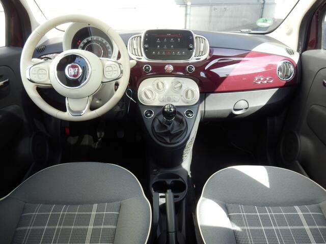 Fiat 500 1.2 Lounge 4 cil. I Panorama dak I Airco I