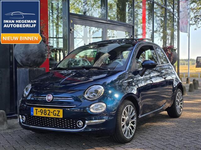 Fiat 500 1.0 Hybrid Dolcevita | Panoramadak | Navigatie | PDC | ECC | LM Velgen | Apple CarPlay/Android Auto |