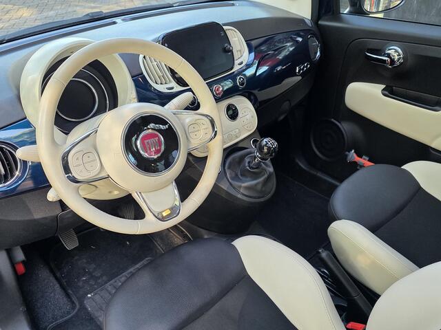 Fiat 500 1.0 Hybrid Dolcevita | Panoramadak | Navigatie | PDC | ECC | LM Velgen | Apple CarPlay/Android Auto |