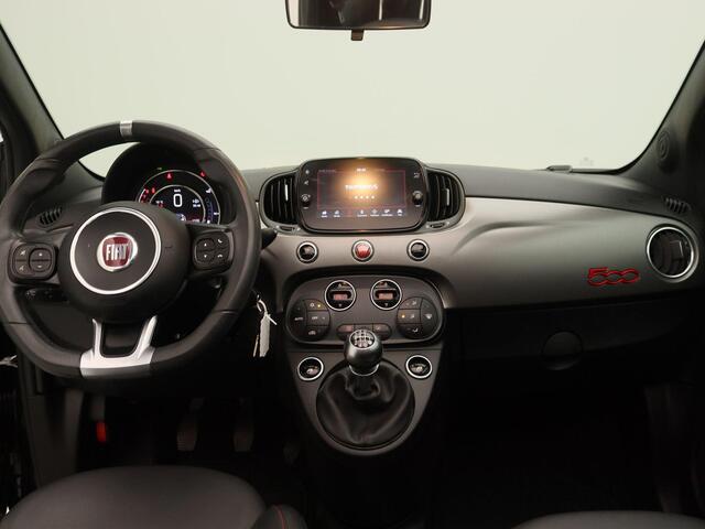 Fiat 500 1.0 Hybrid Sport | Cabrio | Navigatie | Climate Control |