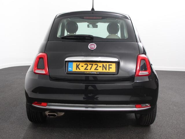 Fiat 500 1.2 Lounge Navigatie Leder Interieur Climate Control Panoramadak Parkeer sensoren
