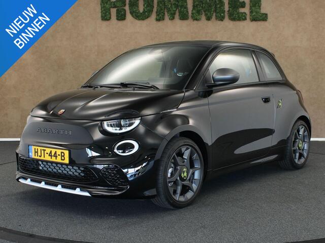 Fiat 500 ABARTH 42 kWh - APPLE CARPLAY/ANDROID AUTO - CRUISE CONTROL - NAVIGATIE FULL MAP - LICHTMETALEN VELGEN 17 INCH - KEYLESS START - PARKEERSENSOREN ACHTER - SPORTSTUUR - SPORTSTOELEN