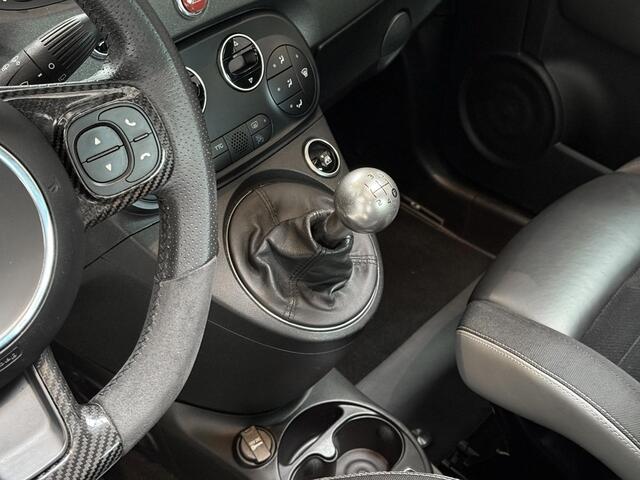 Fiat 500 ABARTH 1.4 T-Jet Competizione 180PK - CARBON SABELT STOELEN - SCHUIFDAK - MONZA UITLAAT - GROOTBEELD NAVIGATIE