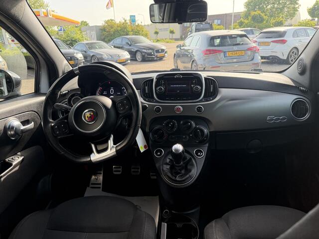 Fiat 500 ABARTH 1.4 T-Jet Turismo 595 PISTA | 70 ANNIVERSARY | NARDO GREY | NAVIGATIE | APPLE/ANDROID CARPLAY | LED | AIRCO | PARKEER SENSOREN