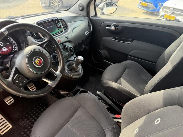 Fiat 500 ABARTH 1.4 T-Jet Turismo 595 PISTA | 70 ANNIVERSARY | NARDO GREY | NAVIGATIE | APPLE/ANDROID CARPLAY | LED | AIRCO | PARKEER SENSOREN