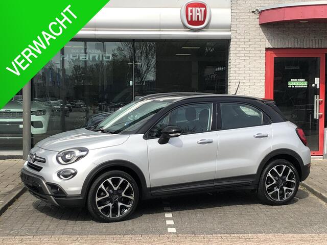 Fiat 500 X CROSS 1.3 Turbo 150 Cross DCT AUTOMAAT|NAVI|CLIMATE|APPLE/ANDROID|CAMERA|STOELVERWARMING|PDC|19"