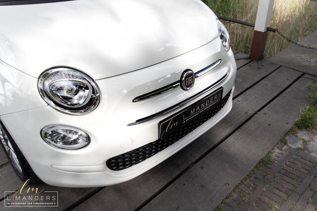 Fiat 500C 1.0 Hybrid Lounge 2020 WIT | Cabrio | Display | Benzine