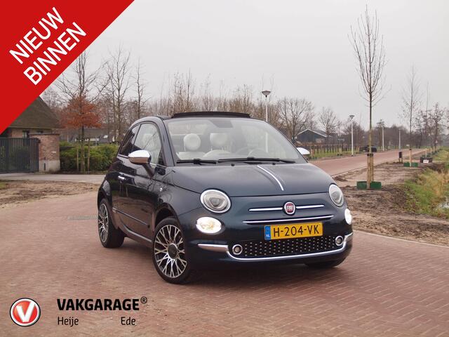 Fiat 500C 1.0 Hybrid Star | Navi | Bluetooth | Leer | Parkeersensoren |