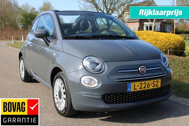 Fiat 500C 1.0 69pk Hybrid Lounge Airco/Cruise/DAB/Carplay/Android Auto