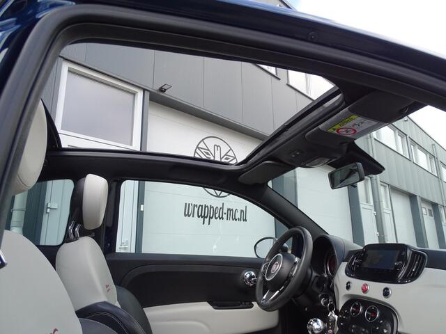 Fiat 500C 1.2 Star Cabrio, Leder Sport Interieur, Navigatie, Airco, CruiseControl, Parkeersensoren, LM-velgen