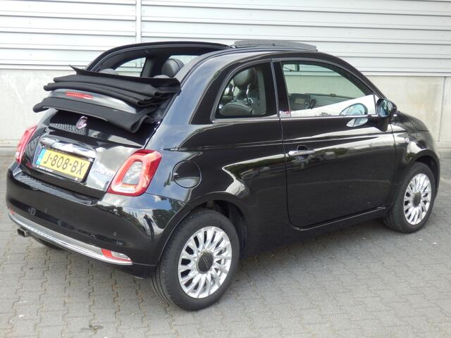 Fiat 500C 70 pk. Hybride Star I Cabrio I Lederen bekleding I Aut. airco