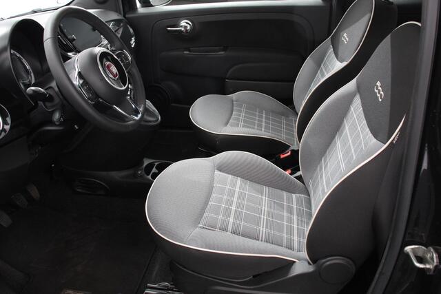 Fiat 500C 1.0 Hybrid Lounge Plus | Rood dak | Navigatie | d.m.v. Apple Carplay/Android Auto | Parkeersensor achter | Cruise Control