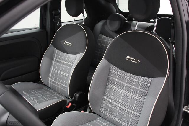 Fiat 500C 1.0 Hybrid Lounge Plus | Rood dak | Navigatie | d.m.v. Apple Carplay/Android Auto | Parkeersensor achter | Cruise Control