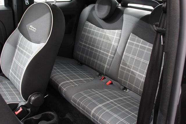 Fiat 500C 1.0 Hybrid Lounge Plus | Rood dak | Navigatie | d.m.v. Apple Carplay/Android Auto | Parkeersensor achter | Cruise Control