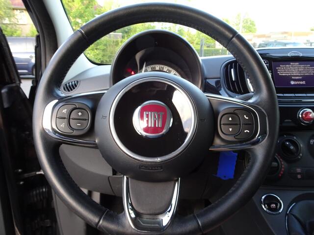 Fiat 500C 0.9 TwinAir Turbo Lounge Airco, navigatie, lederen bekleding, licht metalen velgen, cabrio dak, enz.