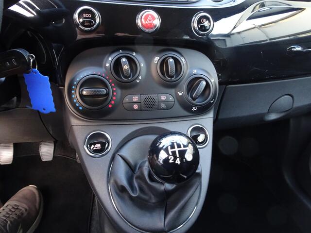 Fiat 500C 0.9 TwinAir Turbo Lounge Airco, navigatie, lederen bekleding, licht metalen velgen, cabrio dak, enz.
