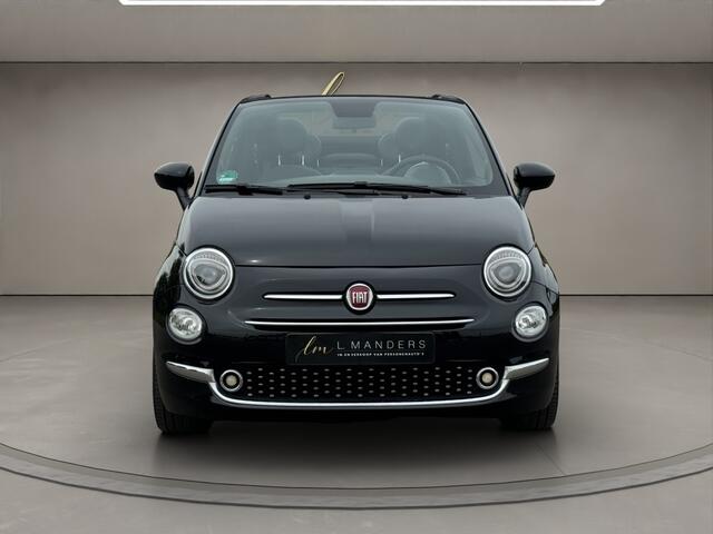 Fiat 500C 1.0 Hybrid Star 2021 ZWART | Cruise Control | Apple CarPlay