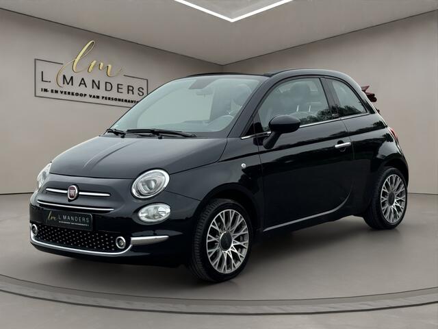 Fiat 500C 1.0 Hybrid Star 2021 ZWART | Cruise Control | Apple CarPlay